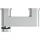 Chromene Brausearmatur von Ideal Standard mit einem schlanken Design. Der Wasserzulauf erfolgt an der Unterseite des Arms.